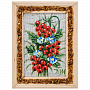 Панно в янтарной раме "Букет цветов" 12,5х16,5 см, фотография 3. Интернет-магазин ЛАВКА ПОДАРКОВ