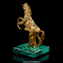 Скульптура из бронзы и малахита "Конь", фотография 5. Интернет-магазин ЛАВКА ПОДАРКОВ