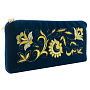 Очечник "Грезы". Темно-синий с вышивкой, фотография 1. Интернет-магазин ЛАВКА ПОДАРКОВ