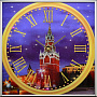 Часы настенные "Московские куранты". Сваровски Swarovski, фотография 1. Интернет-магазин ЛАВКА ПОДАРКОВ