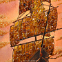 Картина янтарная "Корабль-парусник" 60х80 см, фотография 3. Интернет-магазин ЛАВКА ПОДАРКОВ