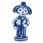  Гжель  ШТОФ "КРОЛИК"  выс. 20см