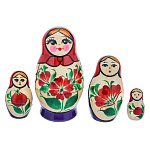 Матрешка Семеновская "Россиянка" 4 места