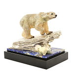 0034739 Скульптура "Белый медведь" 