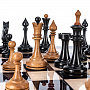 Шахматы с деревянными фигурами 48х48 см, фотография 6. Интернет-магазин ЛАВКА ПОДАРКОВ