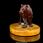 Скульптура из янтаря "Тигр (малый)", фотография 6. Интернет-магазин ЛАВКА ПОДАРКОВ
