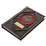 0074620 ЕЖЕДНЕВНИК  РУСЬ черн, кожа 