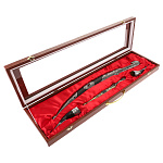 0090042 Набор подарочный:ЯТАГАН+КИНЖАЛ "МАЛЮТКА"+ 2 РОЖКА в упаковке