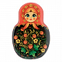 Магнит "Матрешка", фотография 3. Интернет-магазин ЛАВКА ПОДАРКОВ