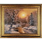 Картина "Олесино" 31 х 26 см