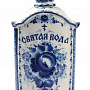 Штоф фарфоровый 1,2 л "Святая вода". Гжель, фотография 3. Интернет-магазин ЛАВКА ПОДАРКОВ
