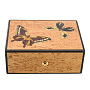 Шкатулка с янтарем "Лето", фотография 1. Интернет-магазин ЛАВКА ПОДАРКОВ