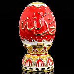 Шкатулка "Альхамдулиллах" с куполом. Традиции Фаберже