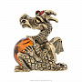 Статуэтка с янтарем "Дракон", фотография 1. Интернет-магазин ЛАВКА ПОДАРКОВ