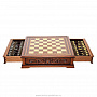 Эксклюзивные шахматы деревянные с серебрянными фигурами, фотография 2. Интернет-магазин ЛАВКА ПОДАРКОВ