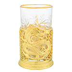 200315 Подстаканник Дракон восточный,с покрытием и эмалью