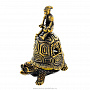 Сувенирный колокольчик "Буратино и Тортилла" с янтарем, фотография 4. Интернет-магазин ЛАВКА ПОДАРКОВ