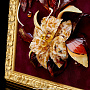 Панно янтарное "Лилии тигровые", фотография 4. Интернет-магазин ЛАВКА ПОДАРКОВ