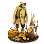 0063616-27*23*34см Резьба по дереву Скульптура "ГРИБНИК"