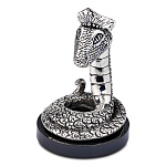 300260- СИМВОЛ ГОДА.! Статуэтка Змея "РУССКАЯ В КОКОШНИКЕ"