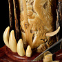 Композиция из бивня мамонта с ножом "Диана", фотография 6. Интернет-магазин ЛАВКА ПОДАРКОВ