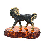 0071780/1457 Лошадка маленькая  Сувенир (коньячный)