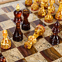 Шахматы с полем из камня и фигурами из янтаря, фотография 6. Интернет-магазин ЛАВКА ПОДАРКОВ