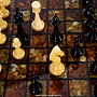 Шахматы с фигурами из янтаря "Жемчужина Балтики" 43х43 см, фотография 7. Интернет-магазин ЛАВКА ПОДАРКОВ