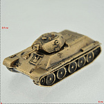 0019516 Бронза Модель техники "ТАНК Т-34" 6см (93709)