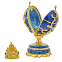 Пасхальное яйцо-шкатулка "Весенние цветы". Традиции Фаберже, фотография 4. Интернет-магазин ЛАВКА ПОДАРКОВ