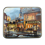 Шкатулка с художественной росписью "Ломбард"