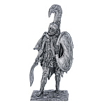 0080128 Олов.миниатюра некраш. 6-11мм Феспийский гоплит, 5 век до н.э.