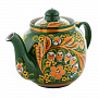 Чайник заварочный 0,5 л "Ландыши". Хохлома, фотография 1. Интернет-магазин ЛАВКА ПОДАРКОВ
