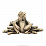 Бронзовая статуэтка "Лягушка в траве", фотография 2. Интернет-магазин ЛАВКА ПОДАРКОВ
