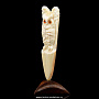 Скульптура из кости "Филин-ангел", фотография 2. Интернет-магазин ЛАВКА ПОДАРКОВ