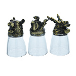 300841-Набор Стопок 3 шт. СИМВОЛ ГОДА в п/у