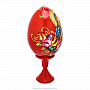 Яйцо пасхальное на подставке "Божья Матерь Неувядаемый цвет", фотография 3. Интернет-магазин ЛАВКА ПОДАРКОВ