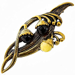 0058474/2019.4 Брошь Ландыш (комбинированный)