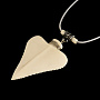 Кулон из бивня мамонта "Зуб акулы", фотография 2. Интернет-магазин ЛАВКА ПОДАРКОВ