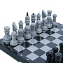 Шахматы из натурального камня 37х37 см, фотография 3. Интернет-магазин ЛАВКА ПОДАРКОВ