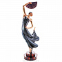 Скульптура из дерева с ручной росписью "Девушка Кармен", фотография 7. Интернет-магазин ЛАВКА ПОДАРКОВ