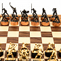 Шахматы деревянные "Хоккей", фотография 3. Интернет-магазин ЛАВКА ПОДАРКОВ