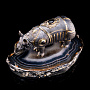 Скульптура "Носорог" (серебро 925*), фотография 4. Интернет-магазин ЛАВКА ПОДАРКОВ