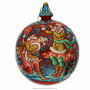 Набор новогодних шаров с художественной росписью, фотография 5. Интернет-магазин ЛАВКА ПОДАРКОВ