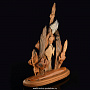 Композиция из бивня мамонта "Аквариум", фотография 5. Интернет-магазин ЛАВКА ПОДАРКОВ