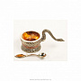 Янтарная солонка "Лебедь", фотография 3. Интернет-магазин ЛАВКА ПОДАРКОВ