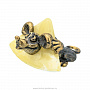 Статуэтка с янтарем "Мышь в сыре", фотография 6. Интернет-магазин ЛАВКА ПОДАРКОВ