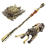 0052549/АСТ-РЛ/ВДНК-75VIP Бронза Подколодок в наборе для обуви "Княжеский ЛЕВ"3пр.