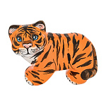 /Керамика скульптура  "Тигренок" дл. 8,5см цв. в асс.