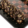 Шахматы из камня "Нефтяники" 40х40 см, фотография 12. Интернет-магазин ЛАВКА ПОДАРКОВ